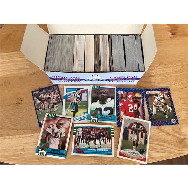 Approx 500 NFL and CFL football cards