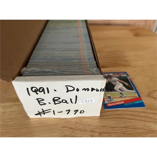 1991 donruss MLB baseball card set
