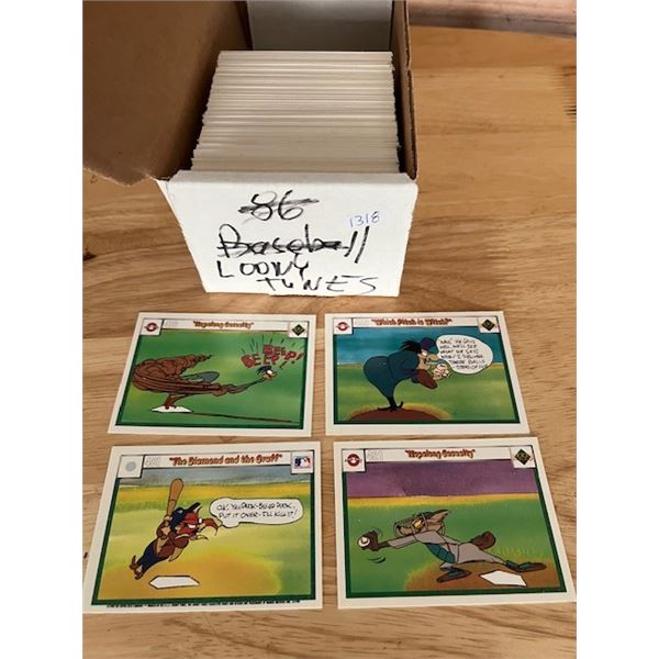 1991 upper deck looney tunes baseball cards lot