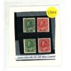 Image 1 : Scott #104, 106, 107, 109 Mint Unused.