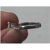 Image 4 : NEW Platinum Plated 1.0ct Heart Prong Ring