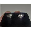 Image 2 : NEW 18K Gold Plated 3.0ct Stud Earrings