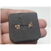 Image 3 : NEW 18K Gold Plated 3.0ct Stud Earrings