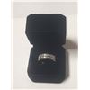 Image 1 : NEW Platinum Plated Man’s Ring - Size 10.0