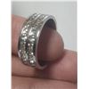 Image 2 : NEW Platinum Plated Man’s Ring - Size 10.0
