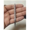 Image 2 : NEW Platinum Plated Tennis Bracelet
