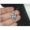 Image 2 : NEW Platinum Plated Snowflake Necklace