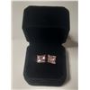 Image 1 : NEW 14K Gold Plated 3.0ct Stud Earrings