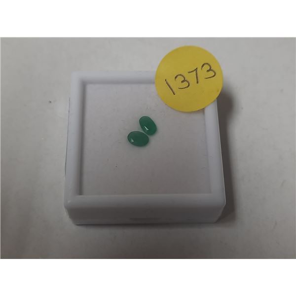 New 1.0ct Natural Emeralds