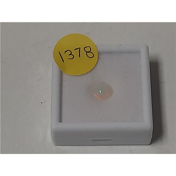 New - 1.5ct Natural White Fire Opal