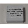 Image 2 : New - 1.5ct Natural White Fire Opal