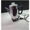 Image 3 : Vintage G.E automatic percolator coffee pot model P403A, 10 cup