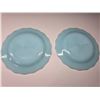 Image 3 : Vintage rare pyrex turquoise dinner plates