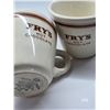 Image 2 : Vintage fry's hot chocolate mugs- duraling england