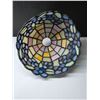 Image 3 : Partylite hydrangea tiffany style stained glass shade- 6" by 5"