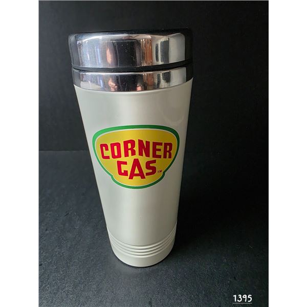 Collectable corner gas coffee thermos- the ruby-never used