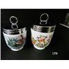 Image 1 : 2 vintage egg coddlers, royal worcester and aynsley