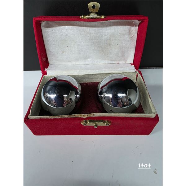 Vintage toned boading balls