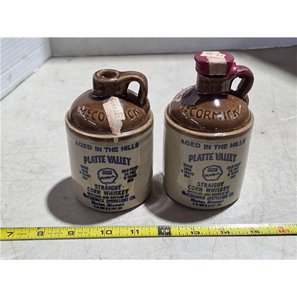 Corn whiskey jugs Mccormick