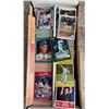 Image 1 : Shoebox of 1500ish Baseball Cards from 1990’s. Sorted in order. Donruss, Leaf, Fleer, Pinna