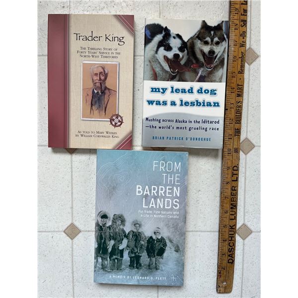 Books – Northern Fur Trade. Dog Mushing. NWT. Alaska