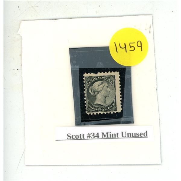 Scott #34 Mint Unused.