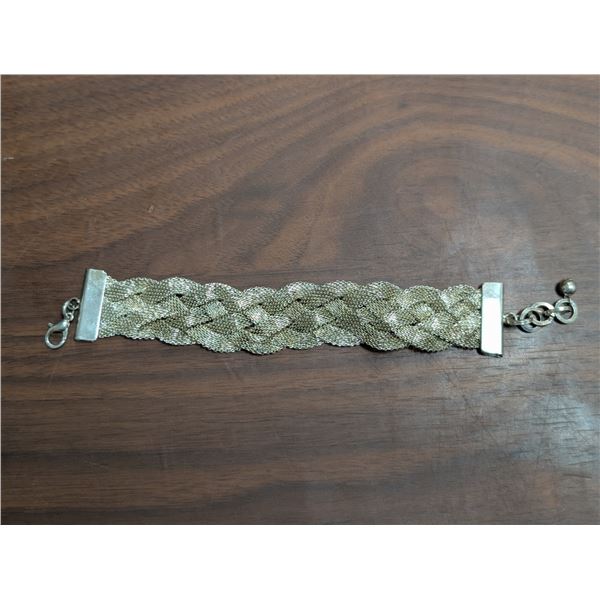 8.5" Stamped 925 Silver (25.47g) Bracelet