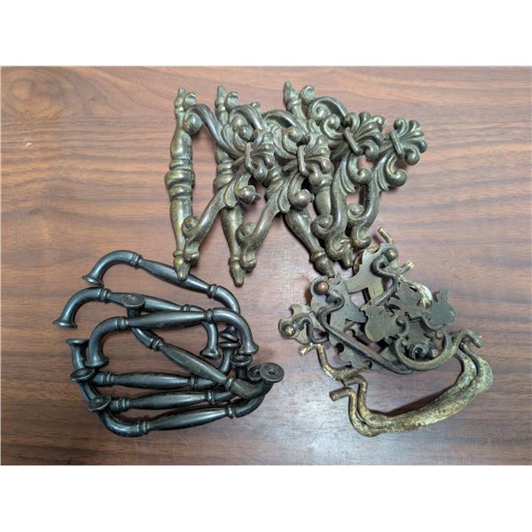 Bags of Vintage Handles As Shown