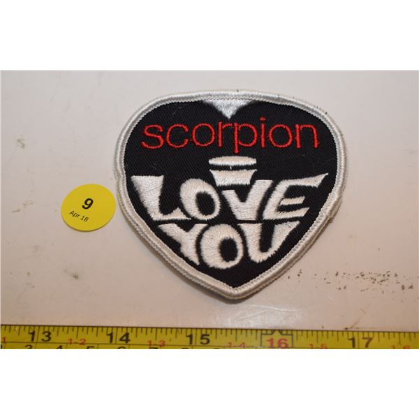 1970’s NOS Snowmobile Patch – Scorpion