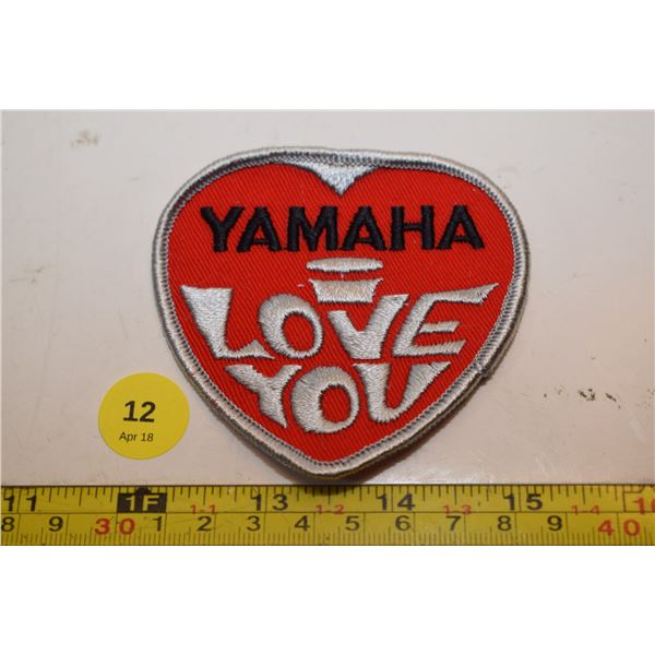 1970’s NOS Snowmobile Patch – Yamaha