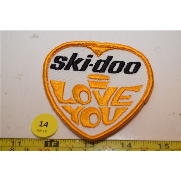 1970’s NOS Snowmobile Patch – Ski-Doo