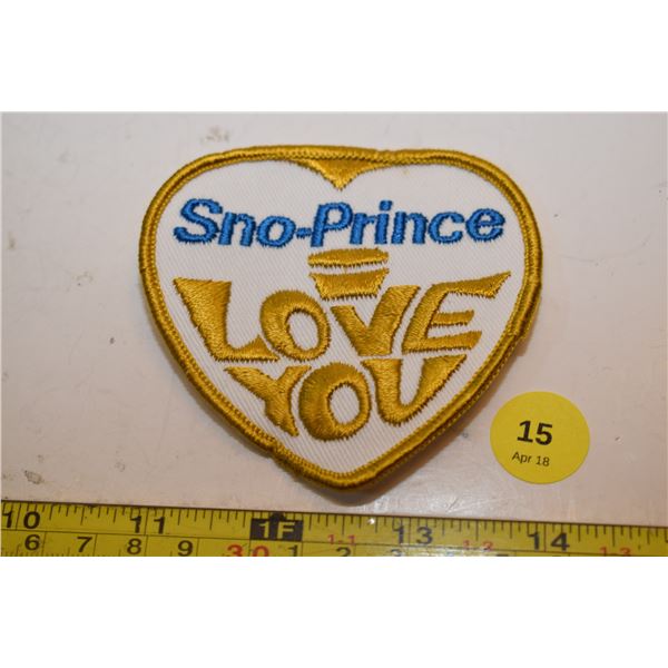 1970’s NOS Snowmobile Patch – Sno-Prince