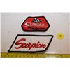 Image 1 : (2) 1970’s NOS Snowmobile Patch – Scorpion