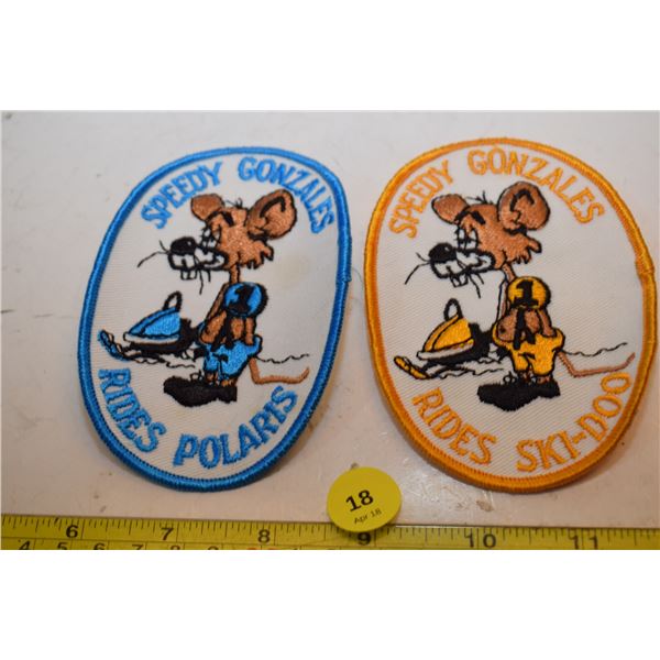 (2) 1970’s NOS Snowmobile Patch – Ski-Doo & Polaris