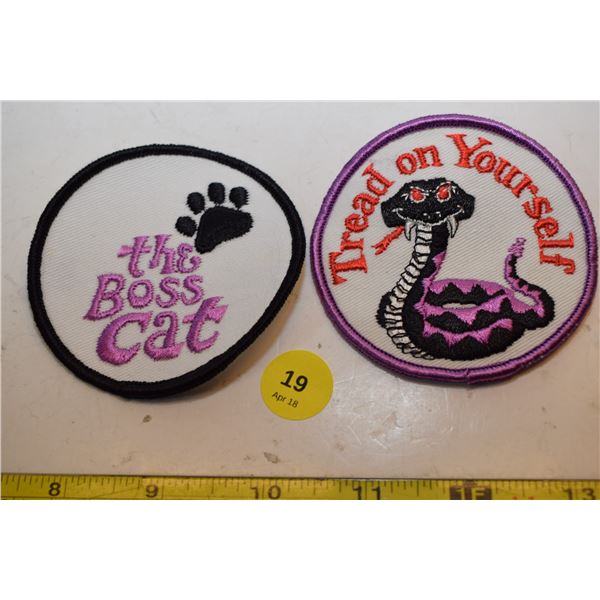 (2) 1970’s NOS Snowmobile Patch – Arctic Cat