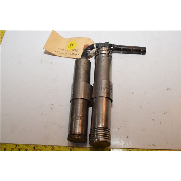 Lenk Duplex Jeweler’s Blow Torch