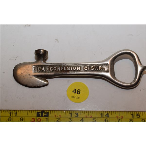 Vintage Cigar Box & Bottle Opener