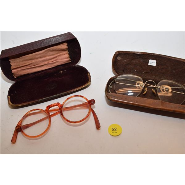 1920’s Eyeglasses & Gold-Filled Wire Glasses