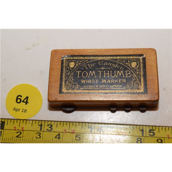 Tom Thumb Whist Marker