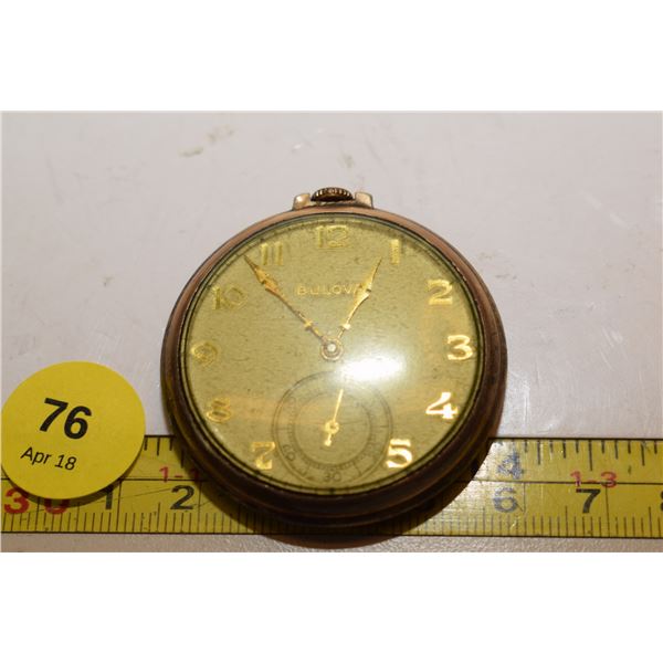 Bulova Pocket Watch – As Is