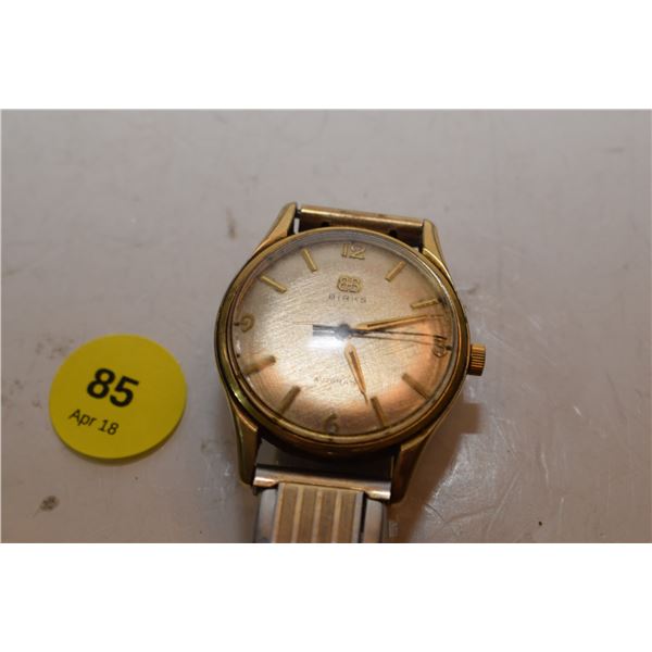 1962 Birks Safe Driving Award Watch **Works**