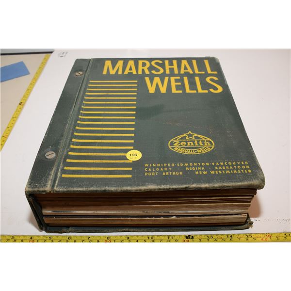 Marshall Wells Hardware Catalogue – Shell Oil, Hunting, Fishing, Toys, Coleman, etc.
