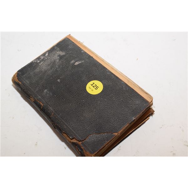 Free Mason Book – Poor Condition