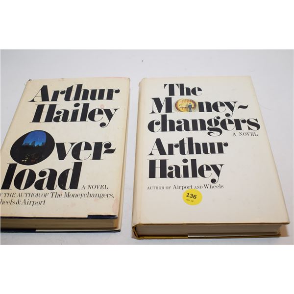 (2) Arthur Hailey Books