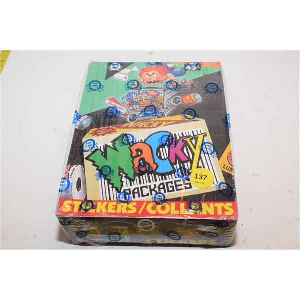 Factory Sealed Wacky Packages Stickers - (36) Wax Packs