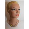 Image 1 : Stunning Antique Head Model & Sherman Necklace