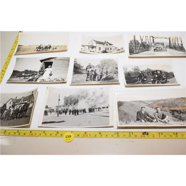 Photograph Lot – Tyner Hotel Fire