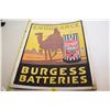 Image 1 : Burgess Battery Cardboard Sign
