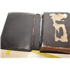 Image 2 : (2) Antique Leather Bibles