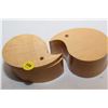 Image 1 : Hand Crafted Wooden Yin Yang Storage Boxes